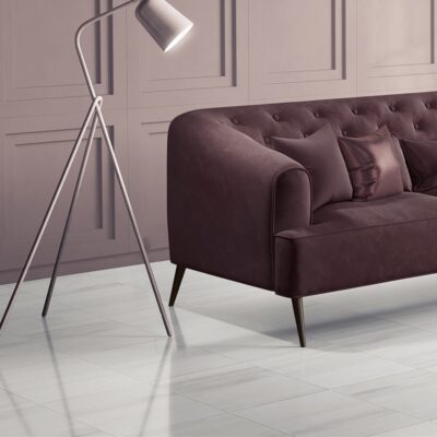 Bianco Dolomiti Classic Polished Marble Tile 12×12 (TL17774)