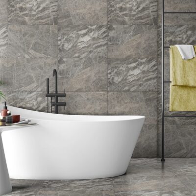 Maroon Di Notte Cottage Marble Tile 16×24 (TL18019)