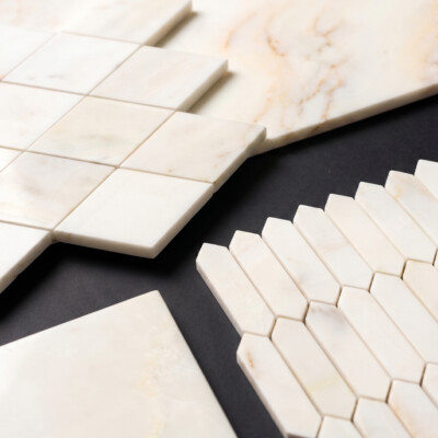 Calacatta Amber Marble Collection