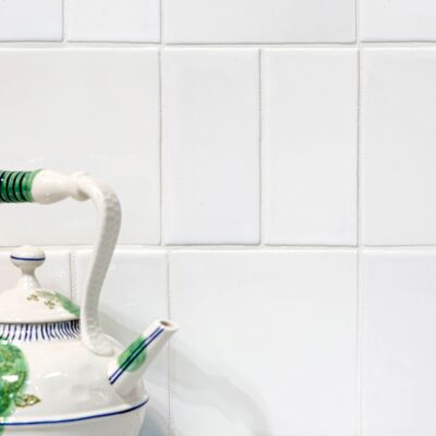Royal White Glossy Ceramic Tile 3×6 (TL18350)