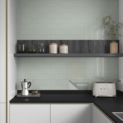 Cold Glossy Subway Ceramic Tile 4×12 (TL18359)