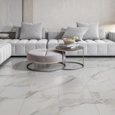 Calacatta Gold Royal Honed Marble Tile 18×18 (TL18373)