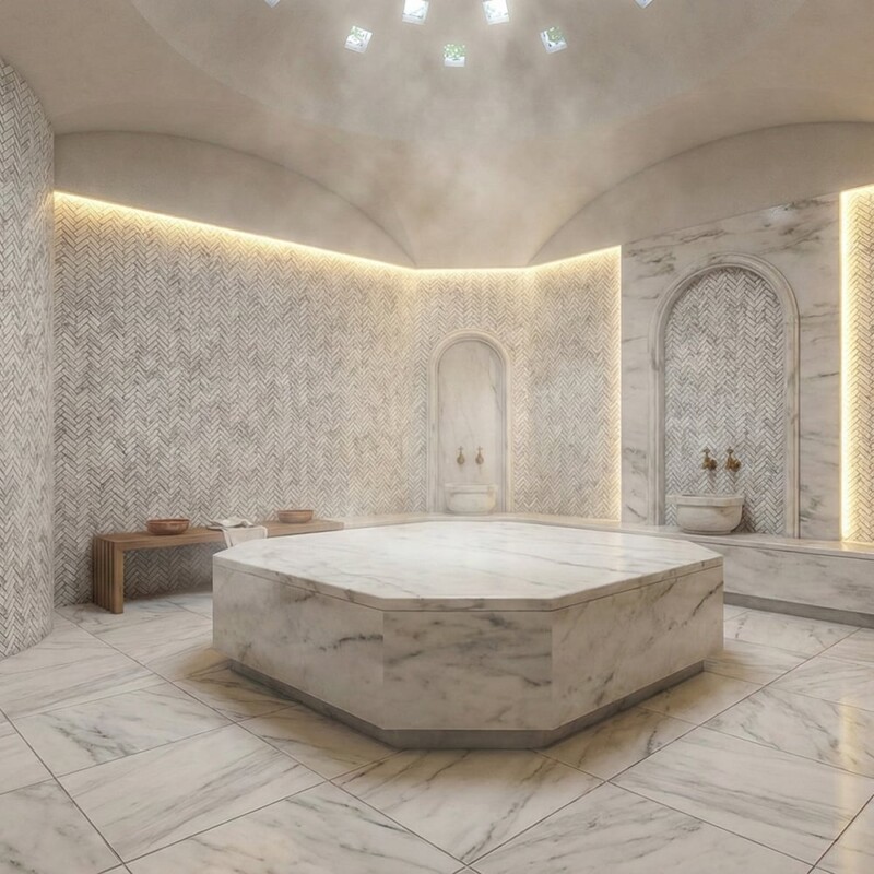 Frost White Polished Marble Tiles 24×24