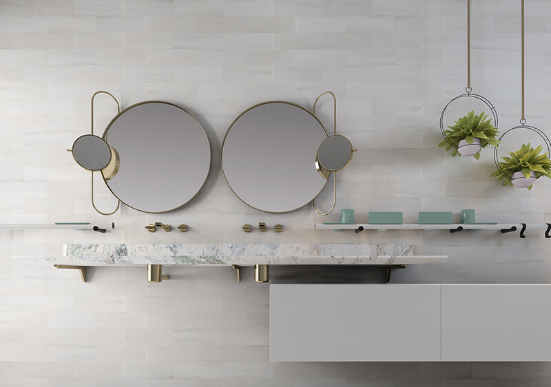 Snow White Polished Subway Marble Tile 4×12 (TL18744)