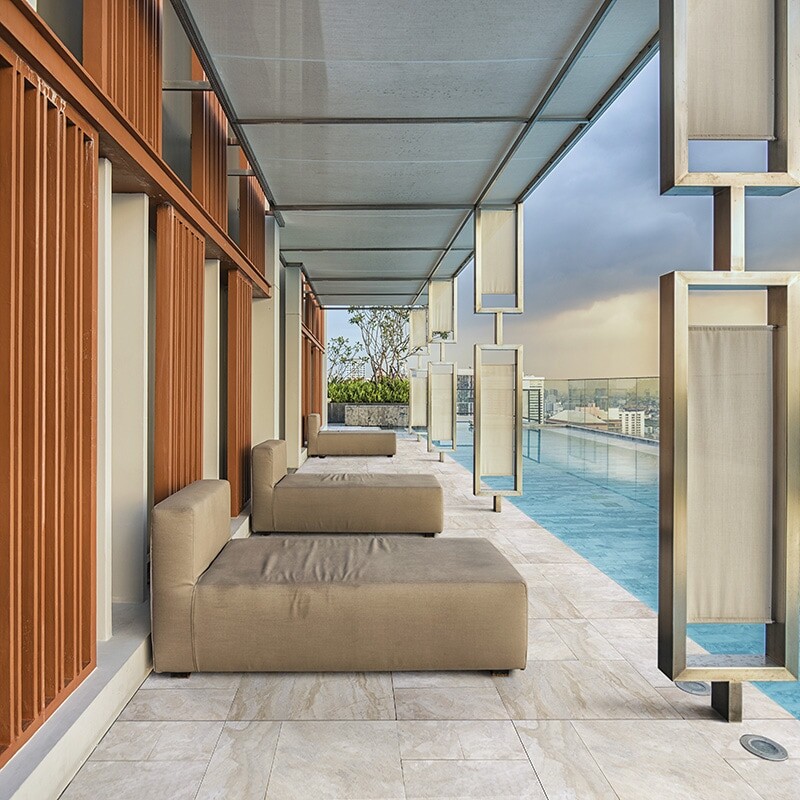 Diana Royal Tumbled Marble Pavers Versailles Pattern