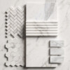 Calacatta Gold Royal Honed Marble Tiles 12×24