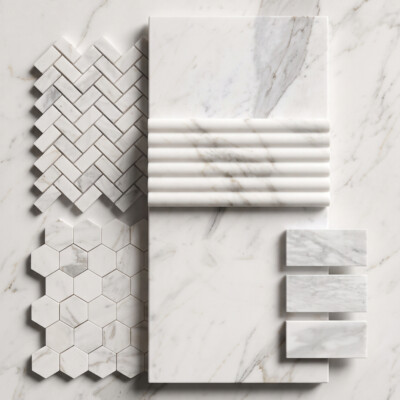 Calacatta Gold Royal Honed Marble Collection