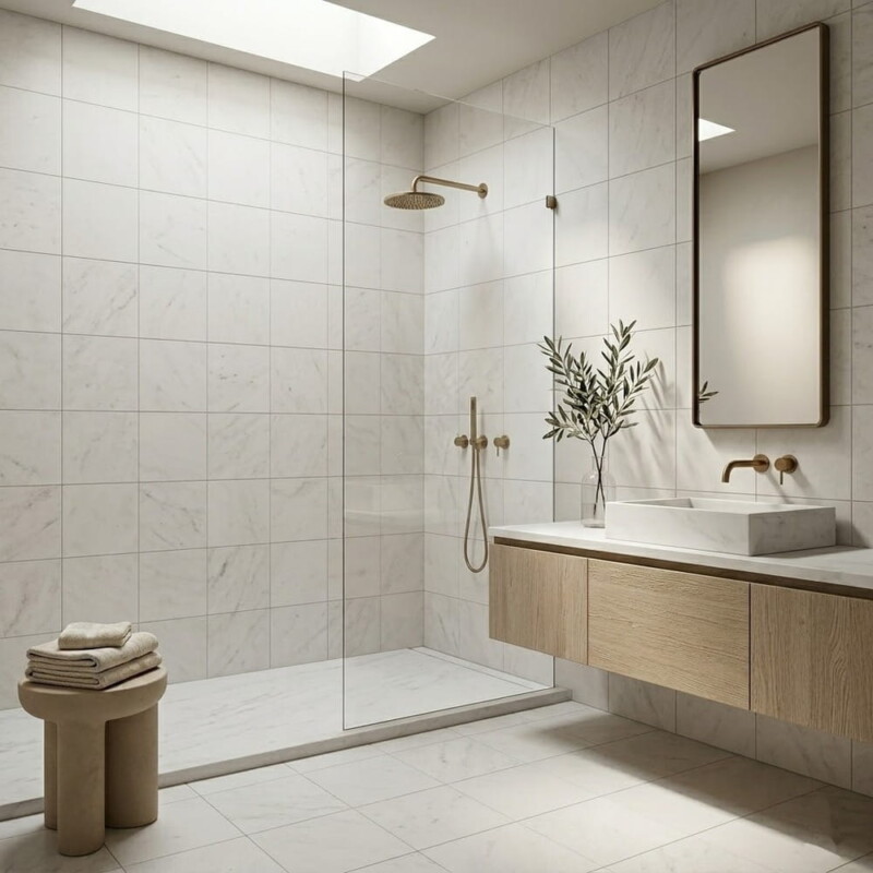 Thassos White Extra Honed Marble Tiles 12×12