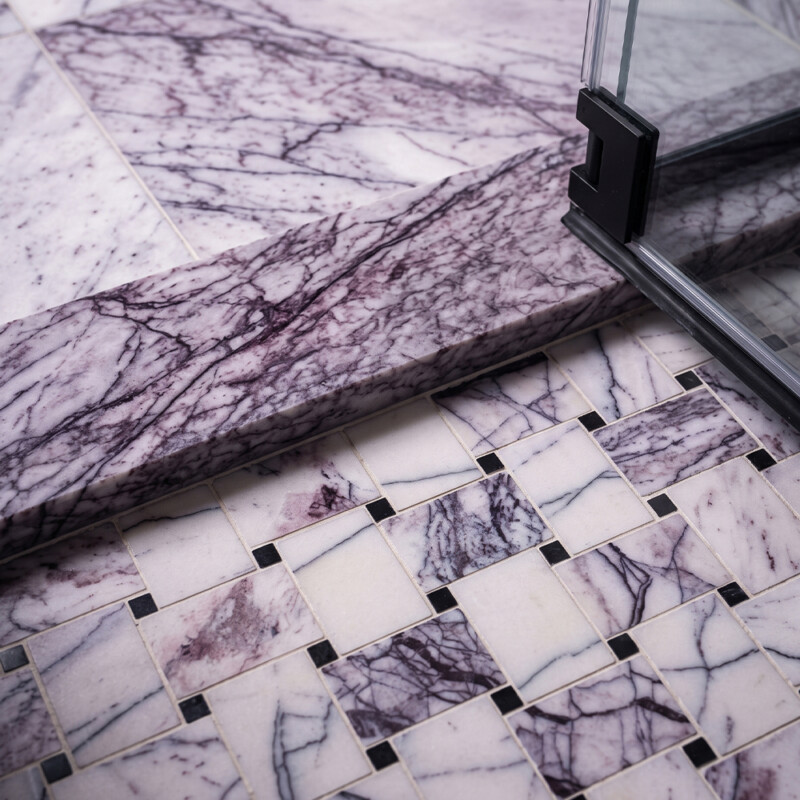 Lilac Honed Marble Tiles 12×24