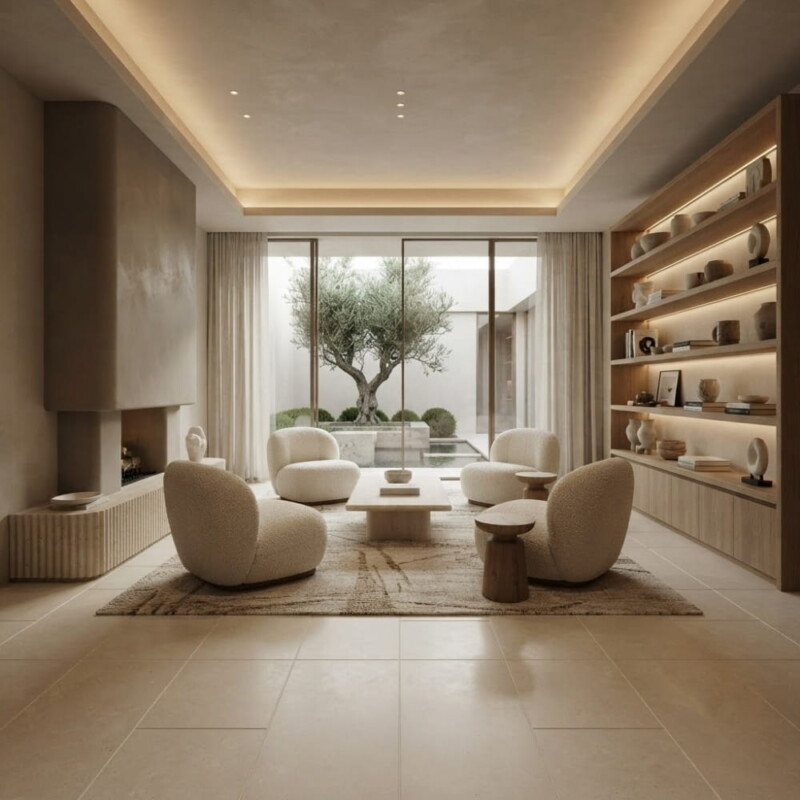 Champagne Limestone Tiles