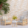 Diana Royal Honed Marble Accent Tiles New Elevation Pattern