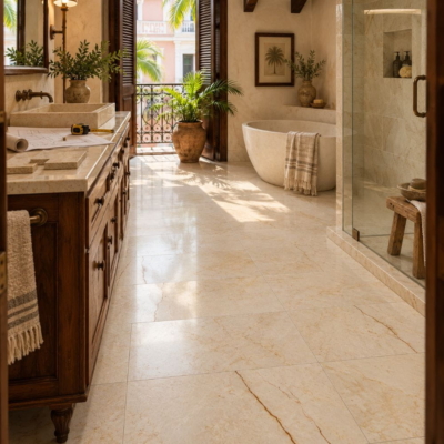 Vanilla Classic Honed Marble Tile 12×24 (TL20322)