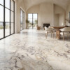 Calacatta Picasso Honed Marble Tiles 18×18