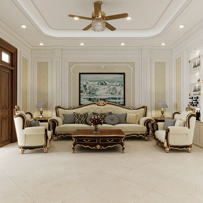 Desert Path Brushed  Limestone Tile 24×24 (TL21020)