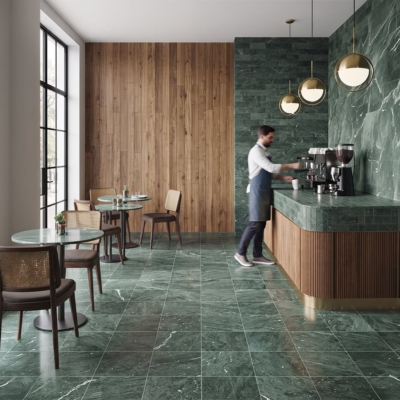 Verde Alpi Honed Marble Tile 12×12 (TL22026)