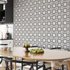 Black Diamonds Glossy Ceramic Tiles 6×6