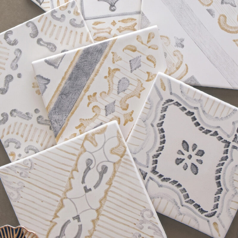 Milazzo Bianco Glossy Ceramic Tiles 6×6 (TL80396) Taormina Bianco Glossy Ceramic Tiles 6×6 (TL80395) Catania Bianco Glossy Ceramic Tiles 6×6 (TL80394) Tropani Bianco Glossy Ceramic Tiles 6×6 (TL80393) Rogusa Bianco Glossy Ceramic Tiles 6×6 (TL80392) Palermo Bianco Glossy Ceramic Tiles 6×6 (TL80391)