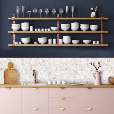 Sedona Glossy Subway Ceramic Tile 3×9 (TL80426)