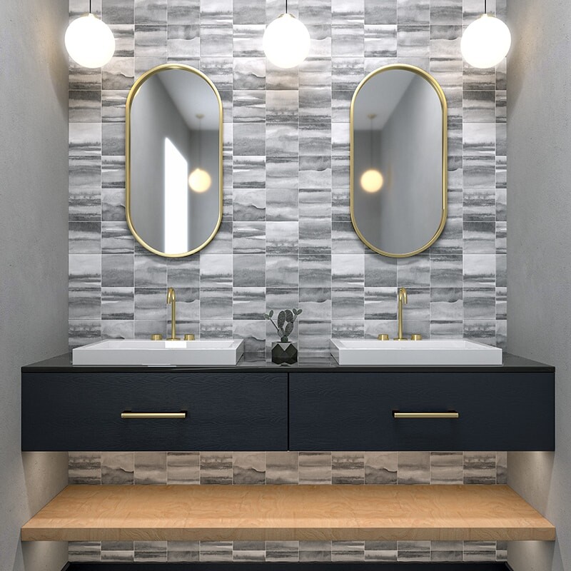 Storm Matte Ceramic Tiles 6×6