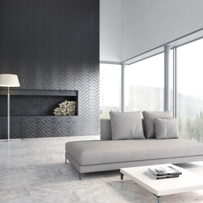 Gallery Platinum Glossy Subway Thin Brick Tile 2 9/16×8 7/16 (TL80458)