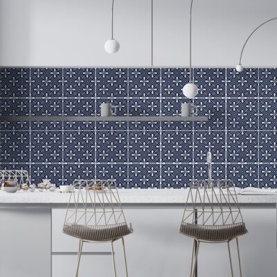Hishi Dark Matte Ceramic Tile 6×6 (TL80473)
