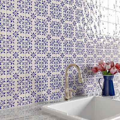 Piastrelle in ceramica lucida Dauphine 6×6