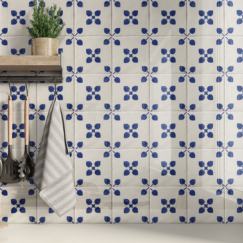 Roussillon Glossy Ceramic Tiles 6×6