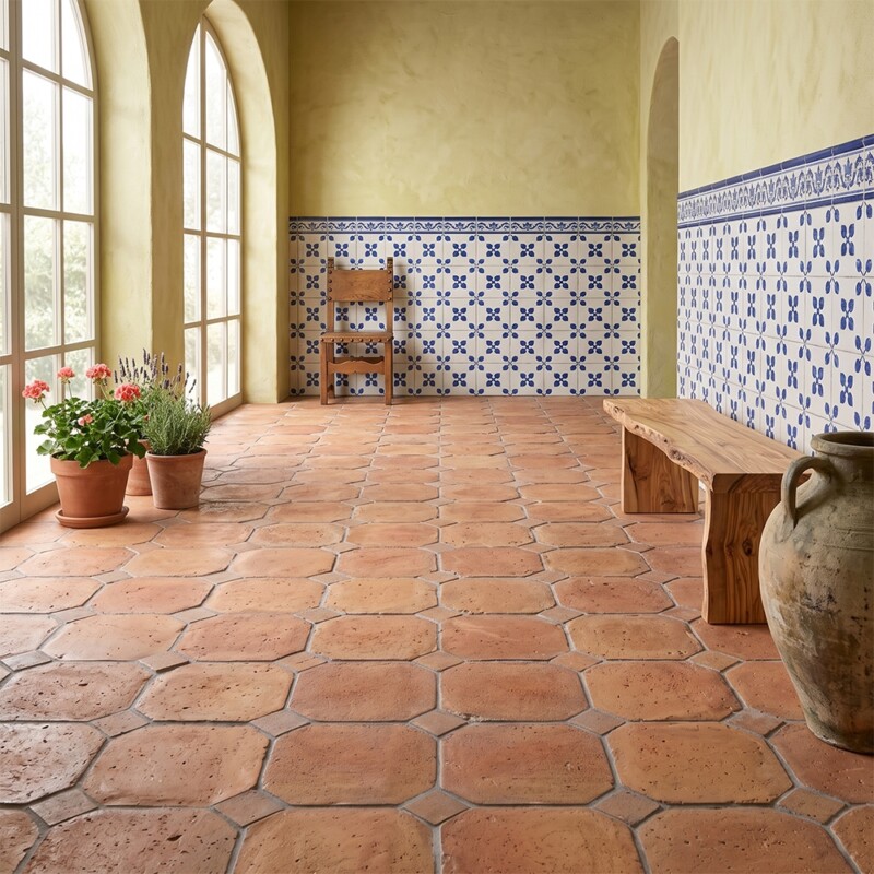 Piastrelle in ceramica lucida Roussillon 6×6