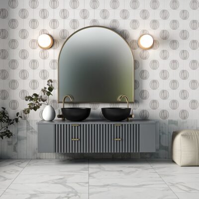 Ballooning Matte Ceramic Tile 6×6 (TL80654)