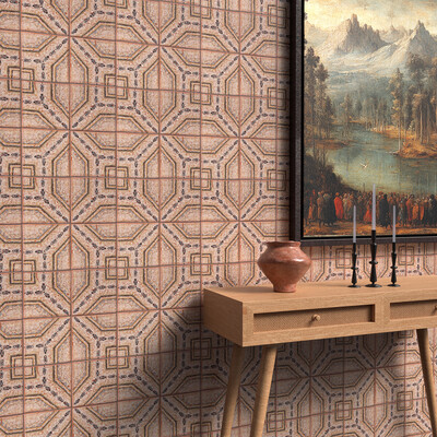 Masaccio Glossy  Terracotta Tile 6×6 (TL80754)