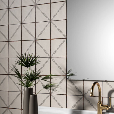 Fleur Matte Terracotta Tile 6×6 (TL80788)