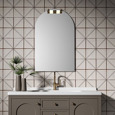 Fleur Matte Terracotta Tile 6×6 (TL80788)