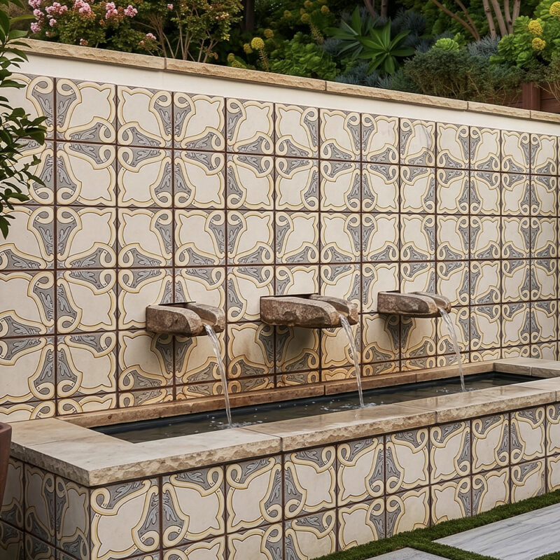 Eloise Matte Glazed Terracotta Tiles 6×6 (TL80789)