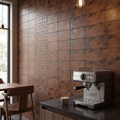 Sunset Matte Glazed Terracotta Tiles 4×8 (TL80793) Room Scene Image