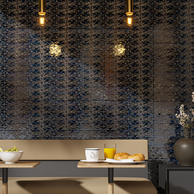 Atlantic Glossy Stellar Thin Brick Tile 2 1/4×7 7/8 (TL80795)