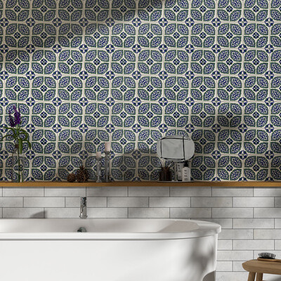 Bargello Glossy Ceramic Tile 8×8 (TL80816)