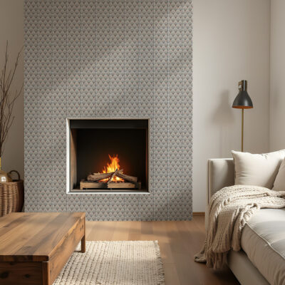 Fanned Matte  Terracotta Tile 6×6 (TL80900)