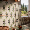 Evergreen Matte Glazed Terracotta Tiles 6×6