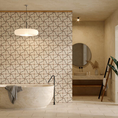 Tideway Matte  Terracotta Tile 6×6 (TL80902)