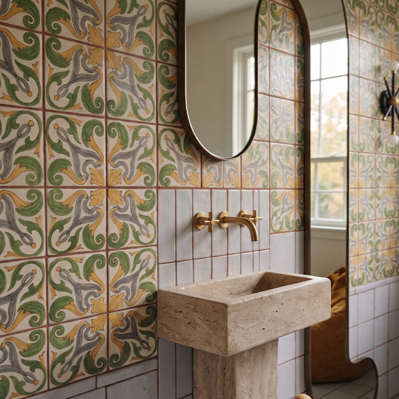 Tavira Matte Glazed Terracotta Tiles 6×6 (TL80909)