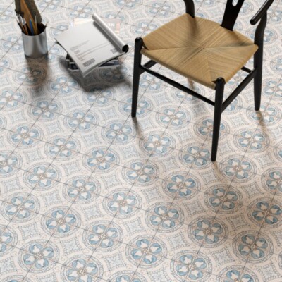 Custom Porcelain Tiles 8×8 (TL81007) Room Scene Image