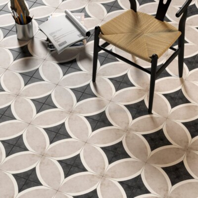 Custom Porcelain Tiles 8×8 (TL81019) Room Scene Image