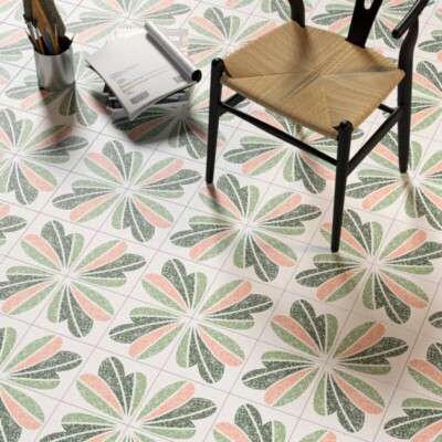 Custom Porcelain Tiles 8×8 (TL81024) Room Scene Image