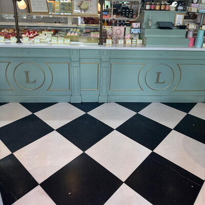 Black Honed Marble Tile 12×12 (TL90216) Snow White Honed Marble Tile 12×12 (TL14367)