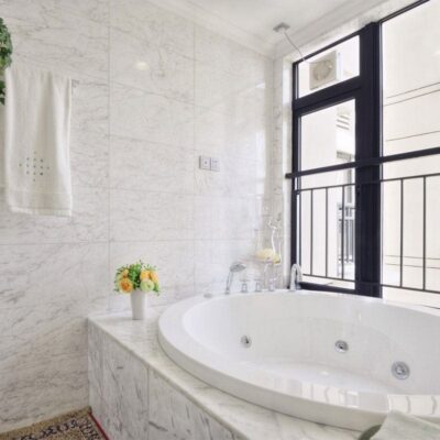 White Carrara C Polished Marble Tile 12×24 (TL90443)