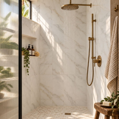 Calacatta Gold Honed Marble Tile 12×24 (TL90642)