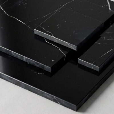 Black Polished Marble Collection