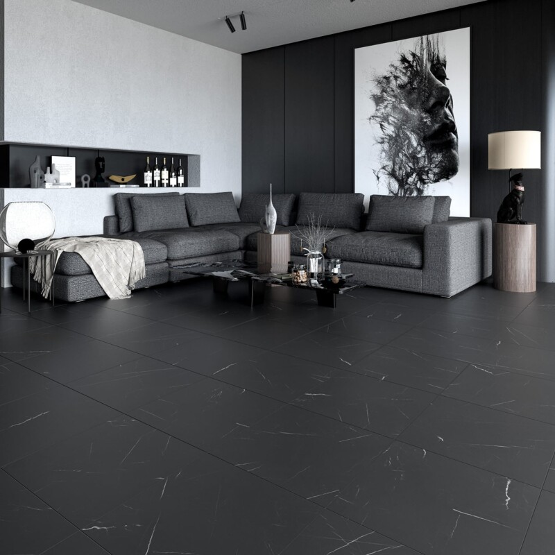 Black Honed Marble