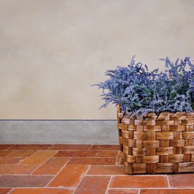 Rectangle 3/4 Natural Terracotta Tile 6×12 (TL90804)