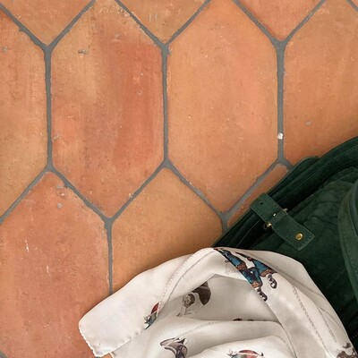 Picket Shape Natural Terracotta Tile 5×10 (TL90884)